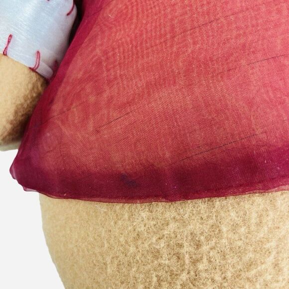 Thanksgiving Turkey Plush Pair Decor Girl & Boy Autumn Fall Pilgrim Set Leaves - Picture 11 of 12